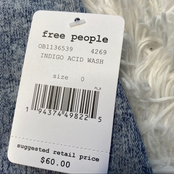 Free People | Modern Femme Acid Wash Skirt - Picture 9 of 11
